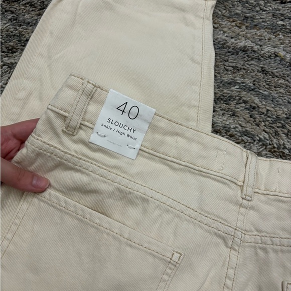 Mango Denim Regina Slouchy Ankle High Rise Jeans Sz 8 NWT | Mango Balloon Jeans- - Picture 8 of 14